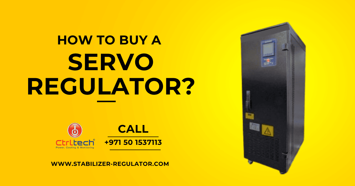 How to buy a servo voltage regulator?