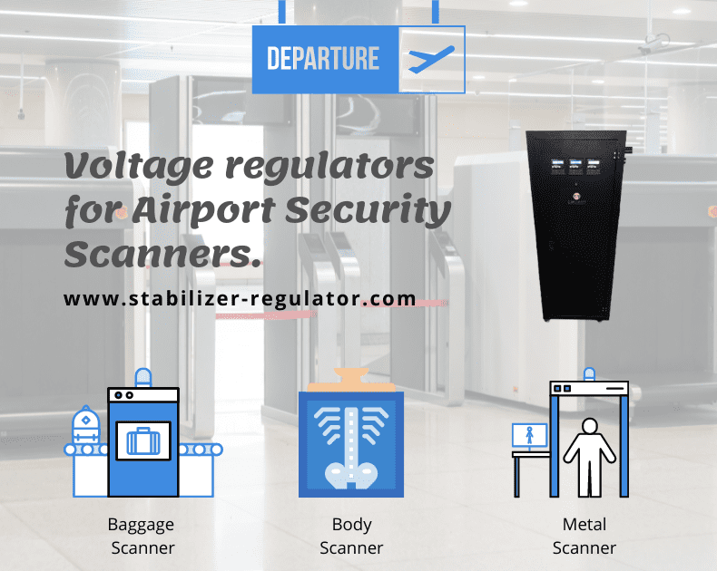 Voltage regulator for airport security scanner.