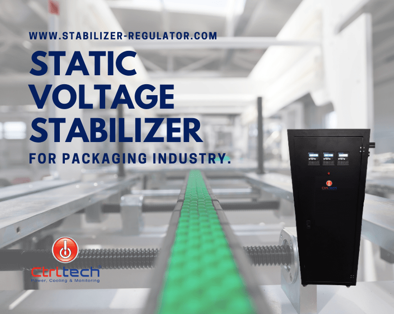 Voltage regulator for packaging industry.